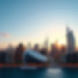 Stunning skyline view of Dubai showcasing diverse architecture